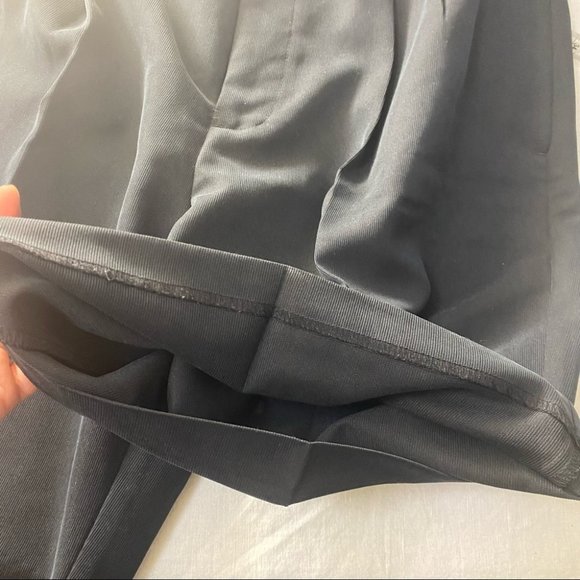 Geoffrey Beene Mens Dark Blue Pleated Front Rayon Blend Shorts Size 32 - Picture 11 of 11